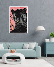 Midnight Panther Gaze