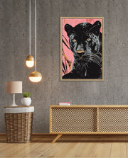 Midnight Panther Gaze