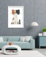 Abstract Calico Cat