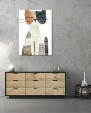 Abstract Calico Cat