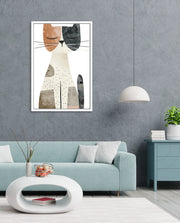 Abstract Calico Cat