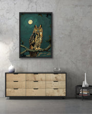 Moonlit Forest Guardian
