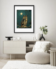 Moonlit Forest Guardian