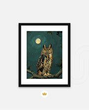 Moonlit Forest Guardian