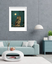 Moonlit Forest Guardian