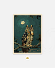 Moonlit Forest Guardian