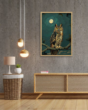 Moonlit Forest Guardian