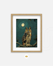 Moonlit Forest Guardian