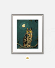 Moonlit Forest Guardian