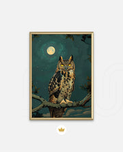 Moonlit Forest Guardian