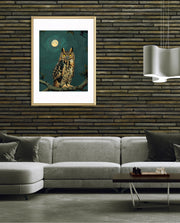 Moonlit Forest Guardian