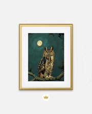 Moonlit Forest Guardian