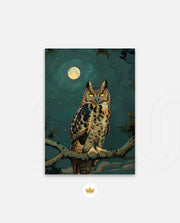 Moonlit Forest Guardian
