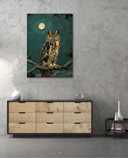Moonlit Forest Guardian