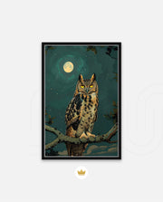 Moonlit Forest Guardian