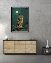 Moonlit Forest Guardian