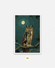 Moonlit Forest Guardian