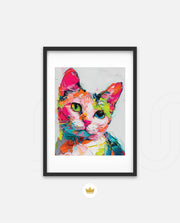 Colorful Palette Kitten