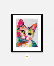 Colorful Palette Kitten