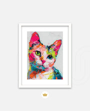 Colorful Palette Kitten