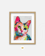 Colorful Palette Kitten