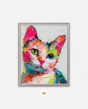 Colorful Palette Kitten