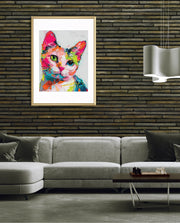 Colorful Palette Kitten