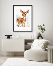 Baby Fawn Watercolor