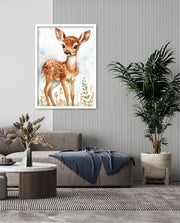 Baby Fawn Watercolor