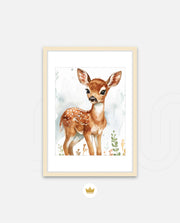 Baby Fawn Watercolor