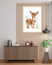 Baby Fawn Watercolor