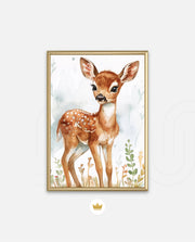 Baby Fawn Watercolor