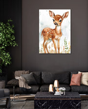 Baby Fawn Watercolor