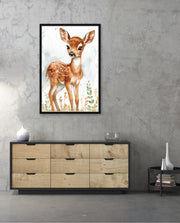 Baby Fawn Watercolor
