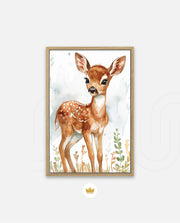 Baby Fawn Watercolor
