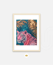 Pink Gilded Tiger