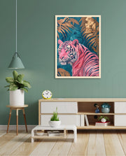 Pink Gilded Tiger