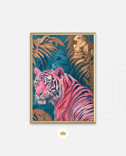 Pink Gilded Tiger