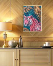 Pink Gilded Tiger