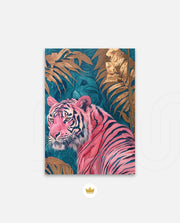 Pink Gilded Tiger