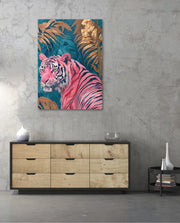 Pink Gilded Tiger