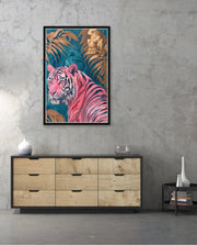Pink Gilded Tiger