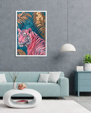 Pink Gilded Tiger