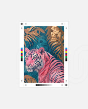 Pink Gilded Tiger