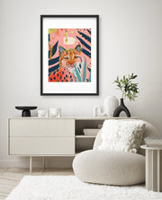 Pink Jungle Cheetah
