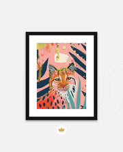 Pink Jungle Cheetah