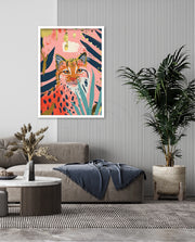 Pink Jungle Cheetah
