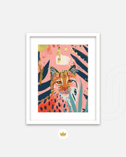 Pink Jungle Cheetah