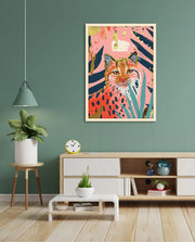 Pink Jungle Cheetah