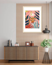 Pink Jungle Cheetah